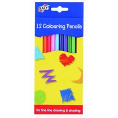 Galt - 12 Creioane de Colorat - 12 Colouring Pencils